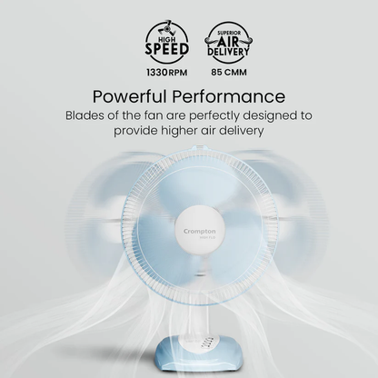 Crompton Hiflo Wave Plus Table Fan