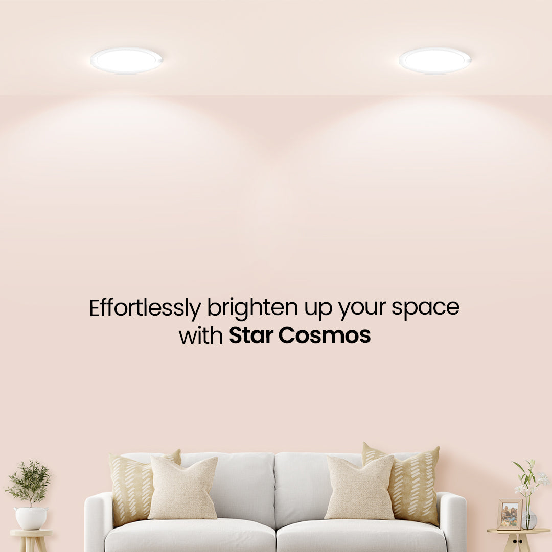 5W Star Cosmos Round Led Recess Panel