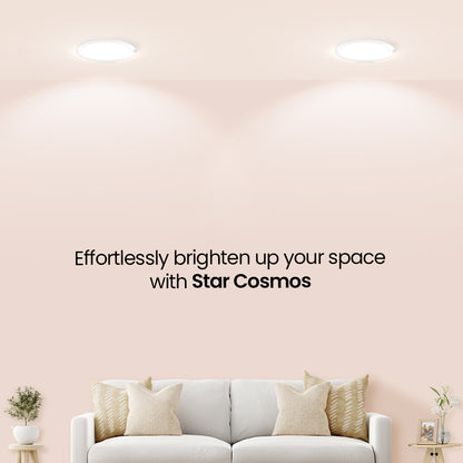 10W Star Cosmos Round Led Recess Panel