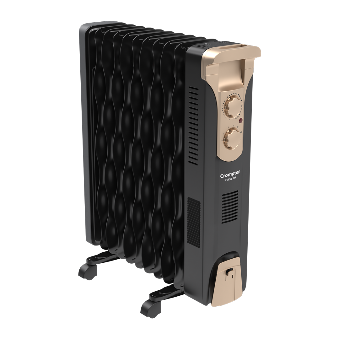 Crompton Insta Ferve 11 Fins 2900 W Oil Filled Room Heater