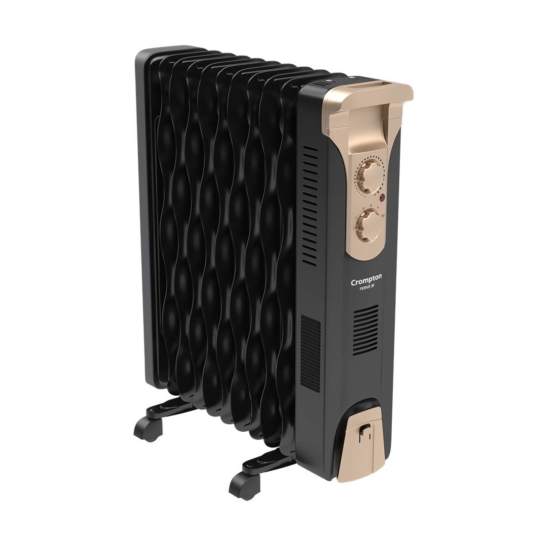 Crompton Insta Ferve 9 Fins 2400 W Oil Filled Room Heater_1