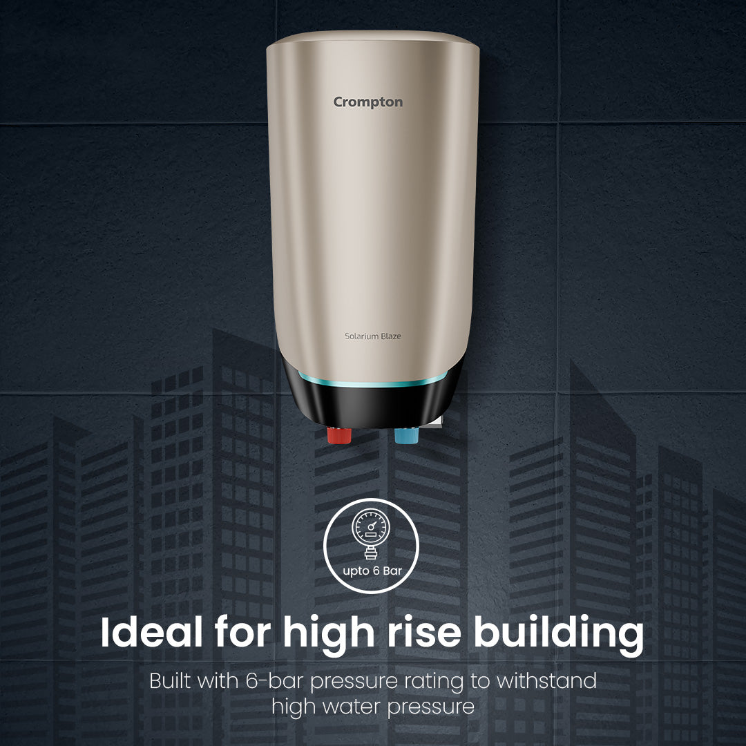 Crompton Solarium Blaze, 3000W Instant Water Heater