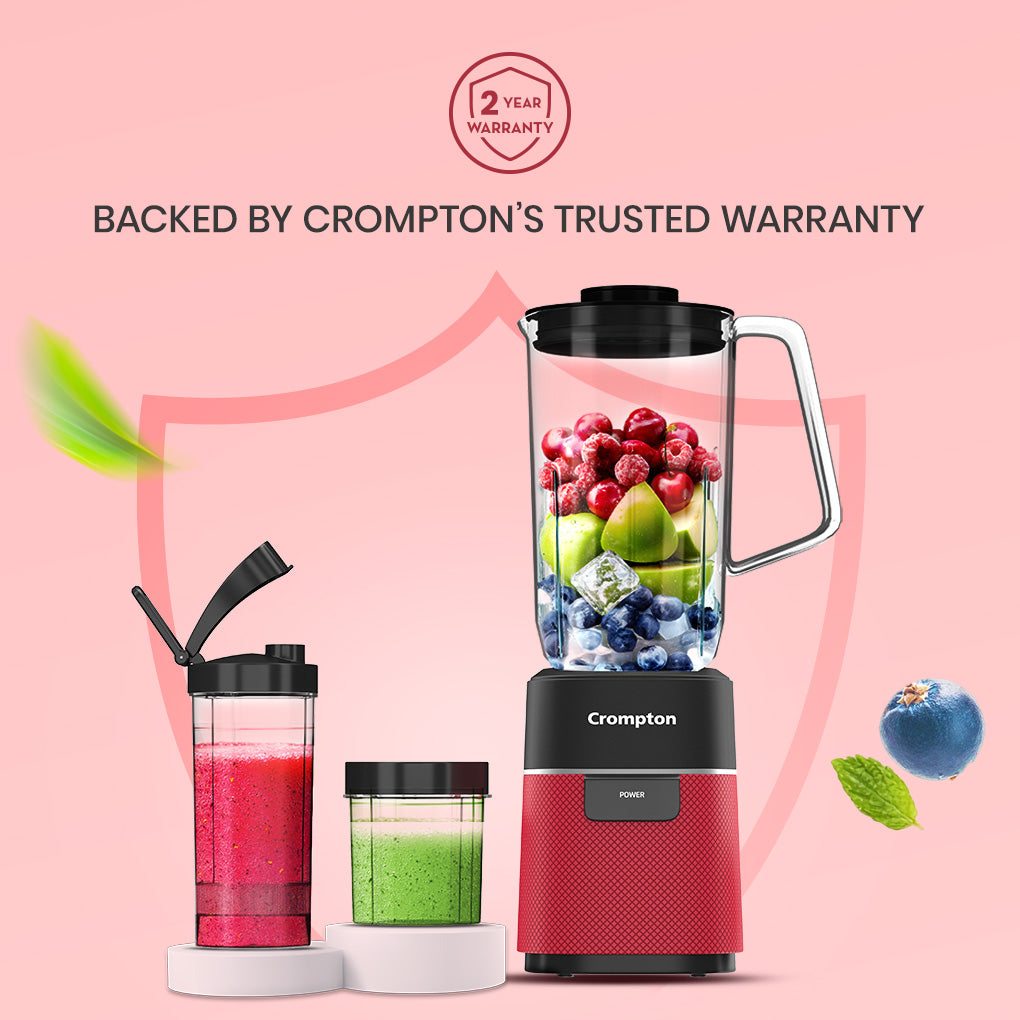 Crompton Ameo Fresh Nutri Blender | 400 Watts | 3 Food Grade Jars_6
