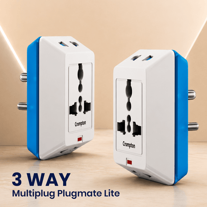 Crompton 3 Way Multiplug Plugmate Lite
