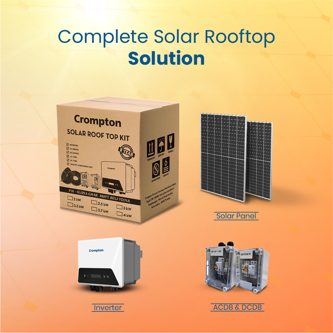 Crompton Energion 3.6 kW Single Phase Solar Rooftop Solution_6