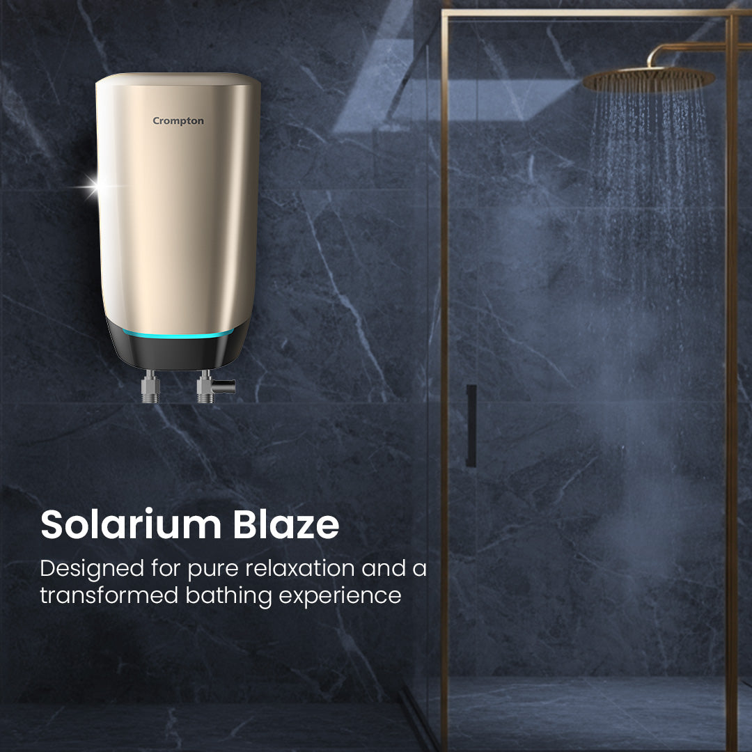 Crompton Solarium Blaze, 3000W Instant Water Heater