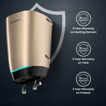 Crompton Solarium Blaze, 3000W Instant Water Heater