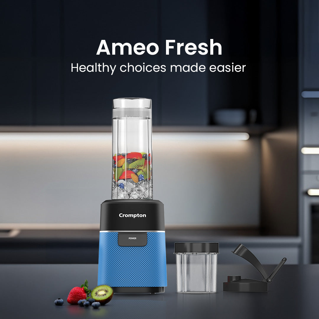 Crompton Ameo Fresh Nutri Blender Black & Blue_2