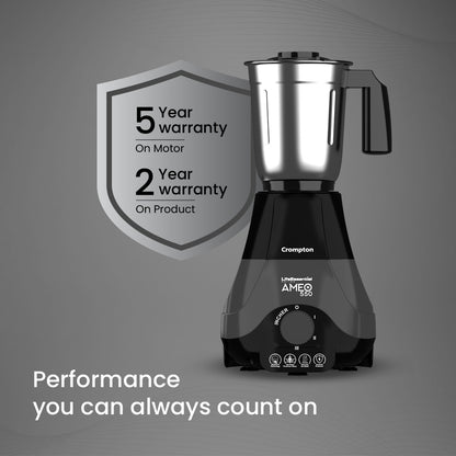 Crompton Ameo 550W Mixer Grinder