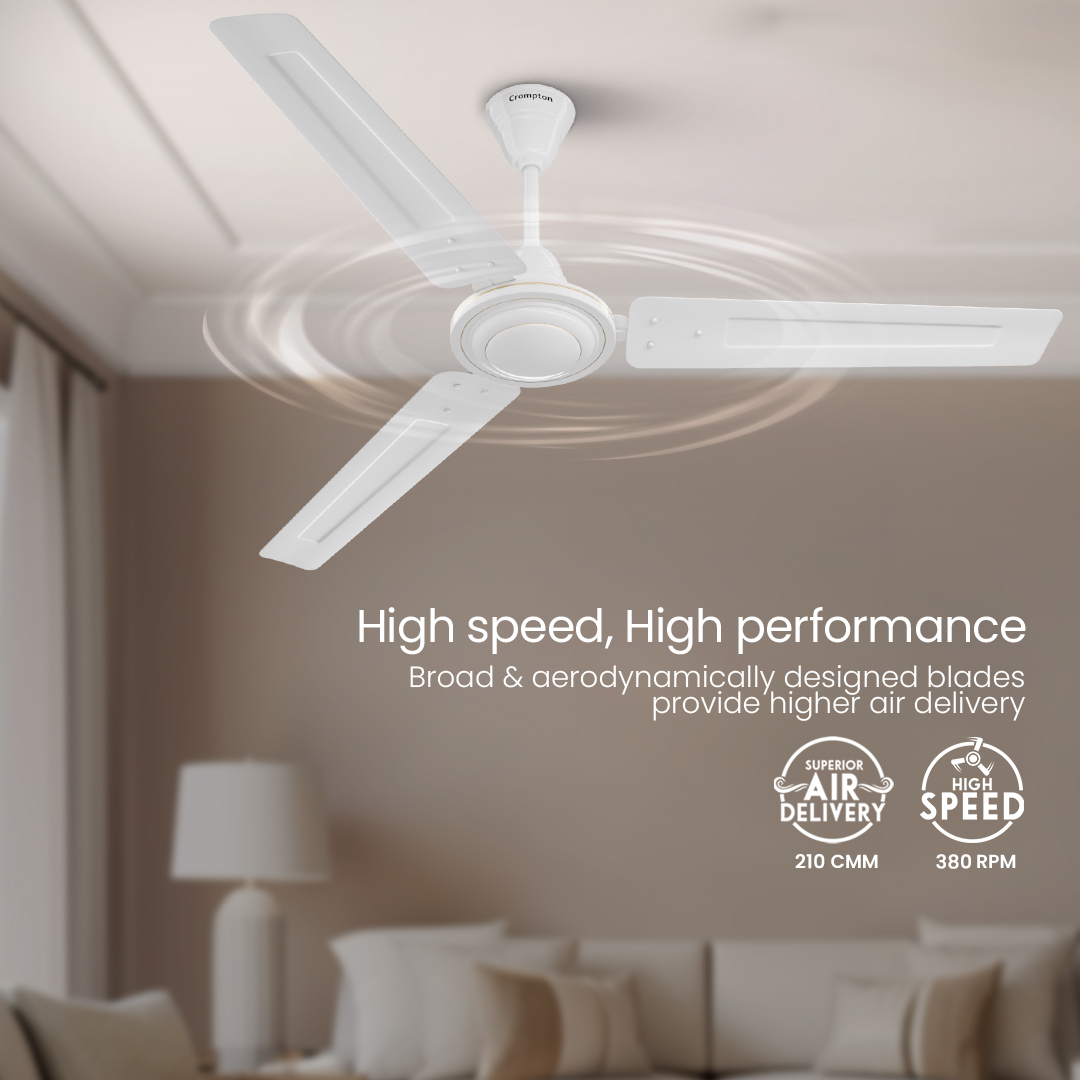 Crompton Surebreeze Brizair| Star Rated Ceiling Fan_15