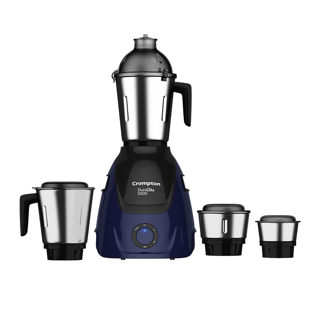 Crompton Duro Elite 1000W Mixer Grinder 4 Stainless Steel Jars