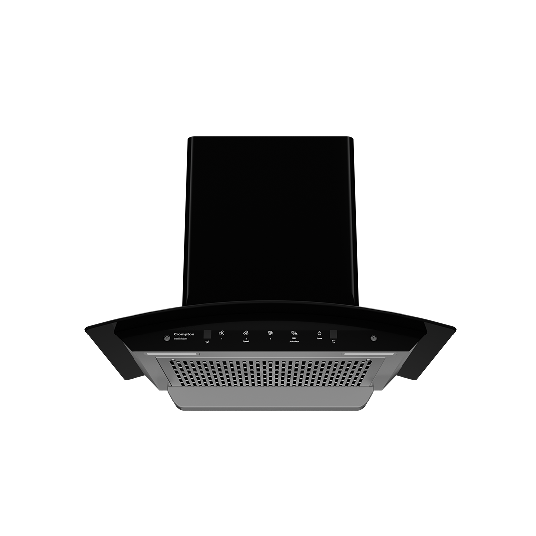 Crompton IntelliMotion Curved 60cm Filterless Chimney