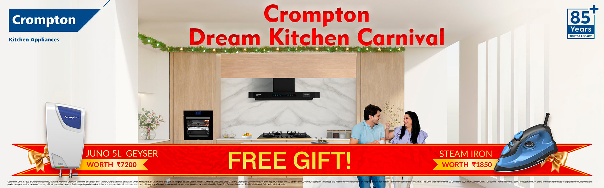 Crompton Solarium Care Storage Water Heater