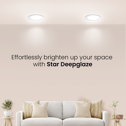 3W Star Deepglaze Round Led Downlighter