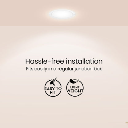 3W Star Deepglaze Round Led Downlighter
