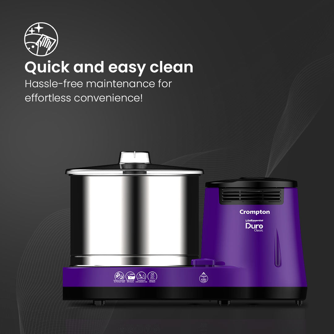 Crompton Duro Classic Wet Grinder 150W, Mixer Grinder