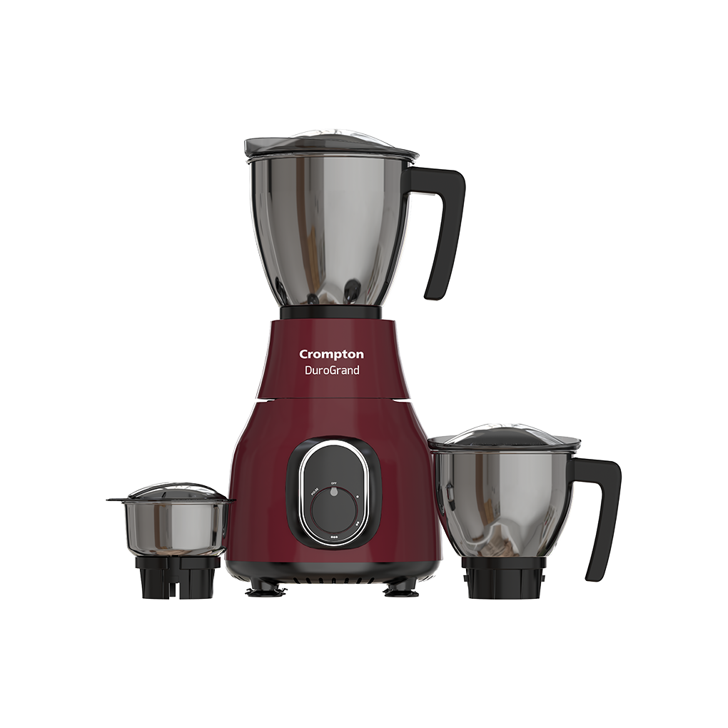Crompton DuroGrand 750W Mixer Grinder 3 Stainless Steel Jars
