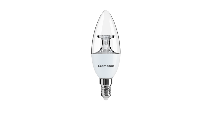 4.5W Clear E14 Candle Lamp