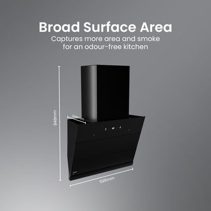 Crompton Eliteo Inclined Filterless Chimney