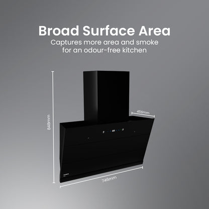 Crompton Eliteo Inclined Filterless Chimney