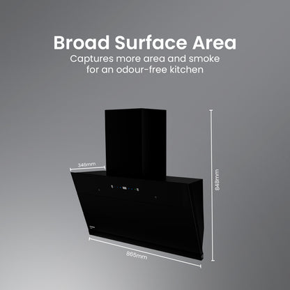Crompton Eliteo Inclined Filterless Chimney