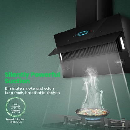 Crompton AQNova (Inclined) Chimney | Filterless