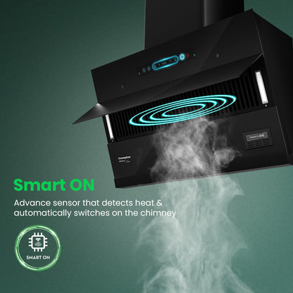 Crompton AQNova (Inclined) Chimney | Filterless