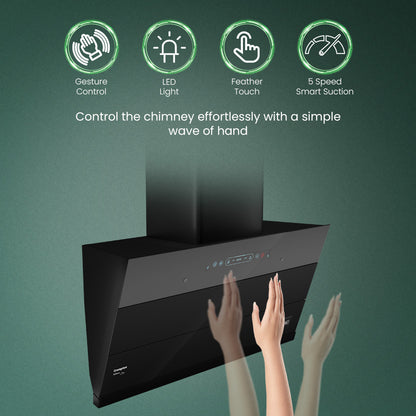 Crompton AQNova (Inclined) Chimney | Filterless