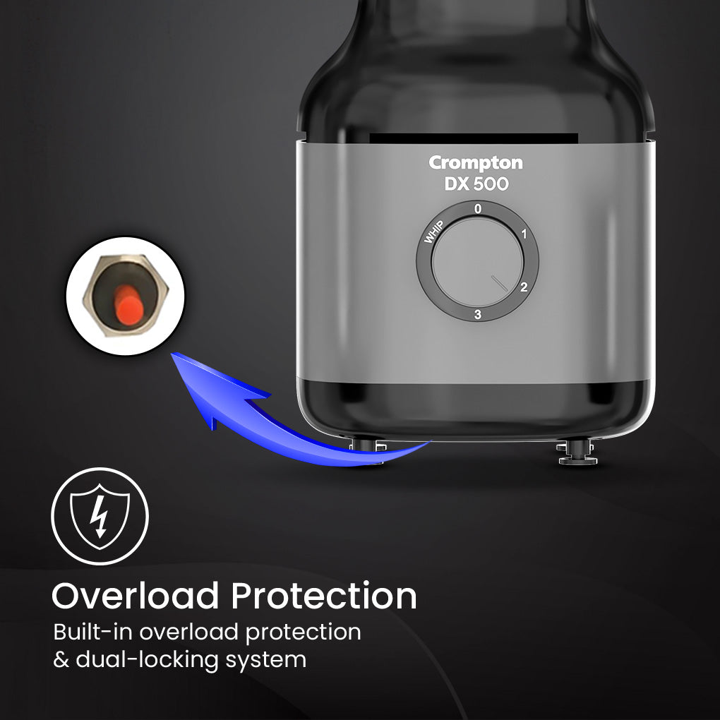 Crompton DX 500W Mixer Grinder