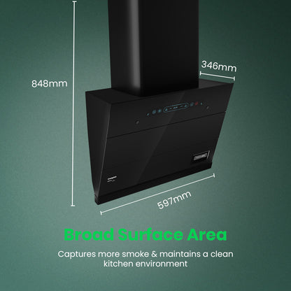 Crompton AQNova (Inclined) Chimney | Filterless