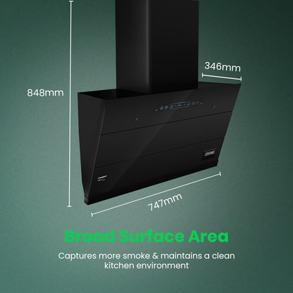 Crompton AQNova (Inclined) Chimney | Filterless