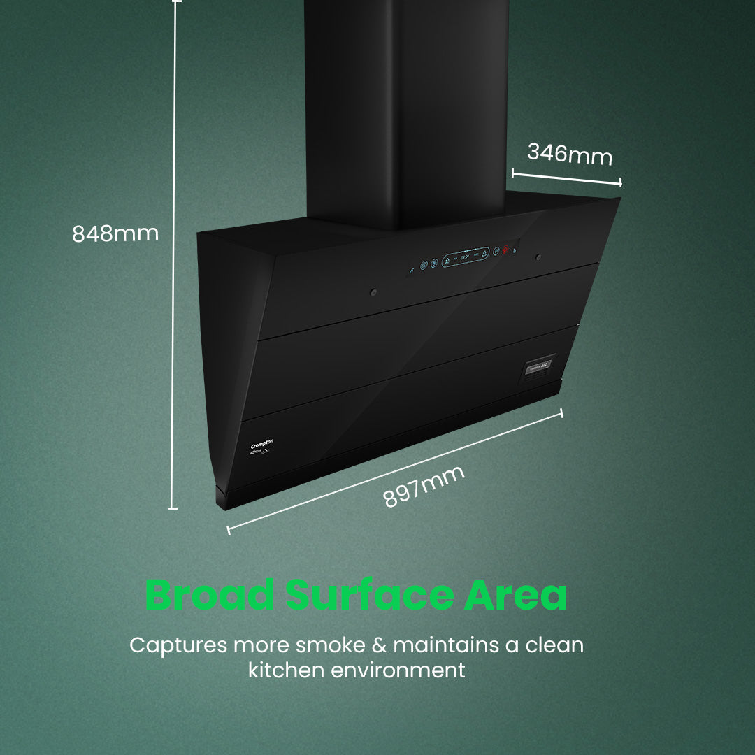 Crompton AQNova (Inclined) Chimney | Filterless