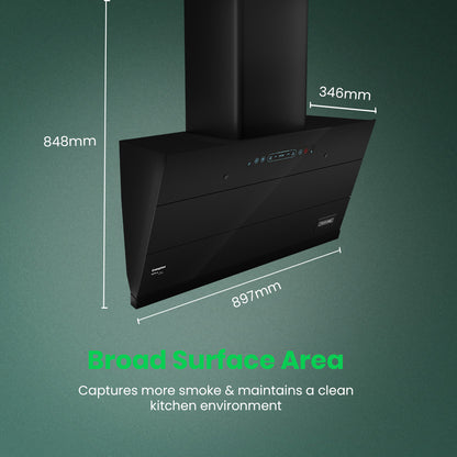 Crompton AQNova (Inclined) Chimney | Filterless