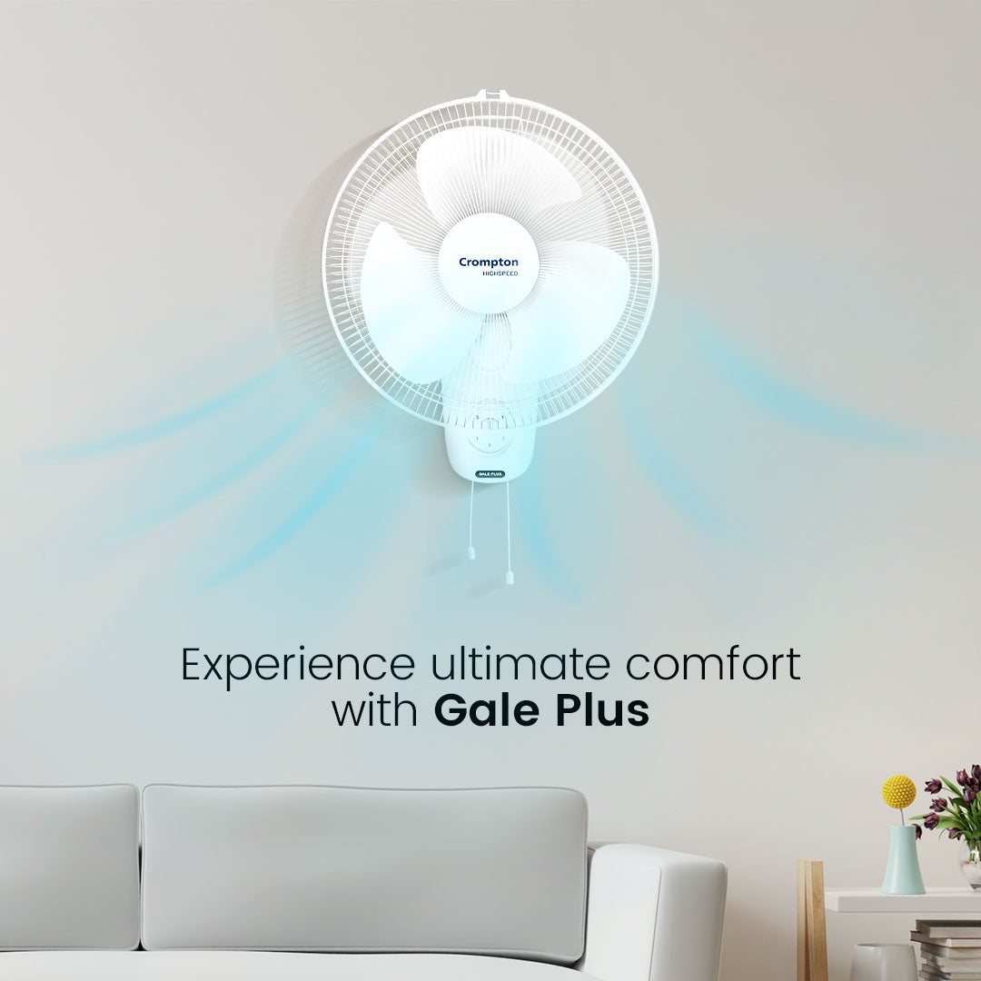 Crompton Hispeed Gale Plus Wall Mounted Fan