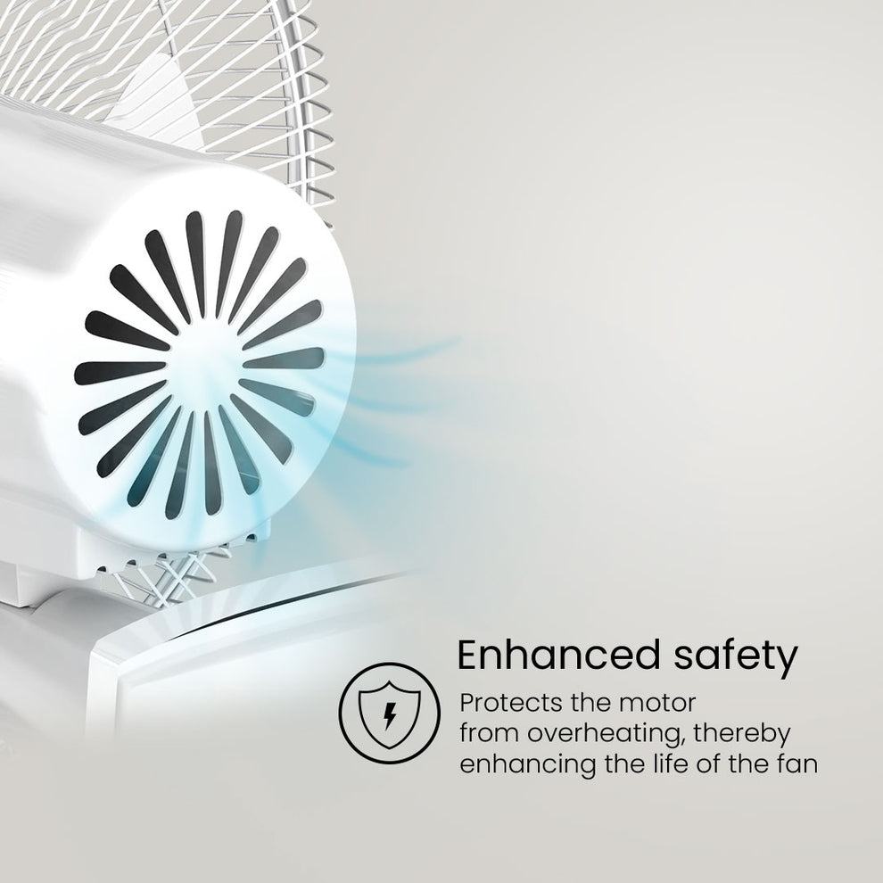Crompton Hispeed Gale Plus Wall Mounted Fan Whisper-Quiet Operation - product feature