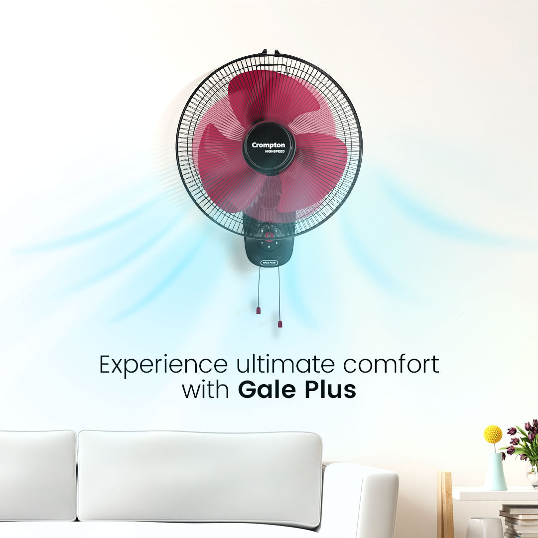 Crompton Hispeed Gale Plus Wall Mounted Fan