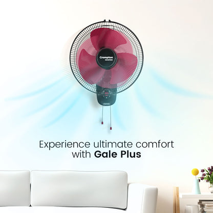 Crompton Hispeed Gale Plus Wall Mounted Fan