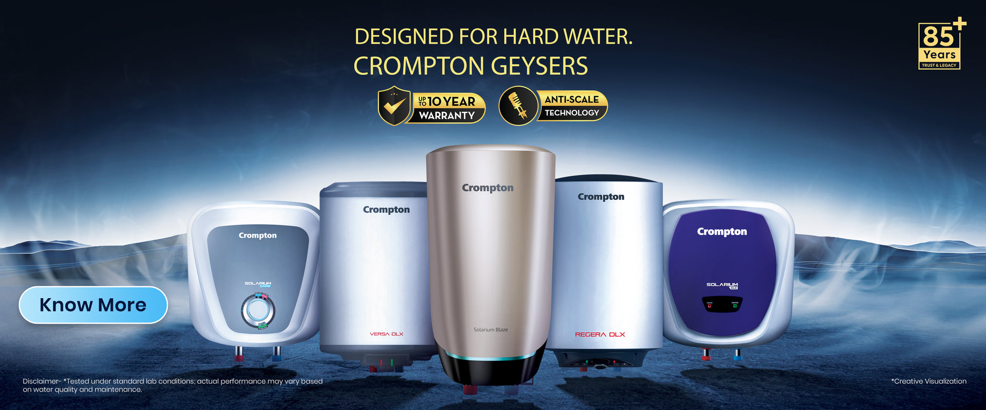 Crompton Solarium Care Storage Water Heater