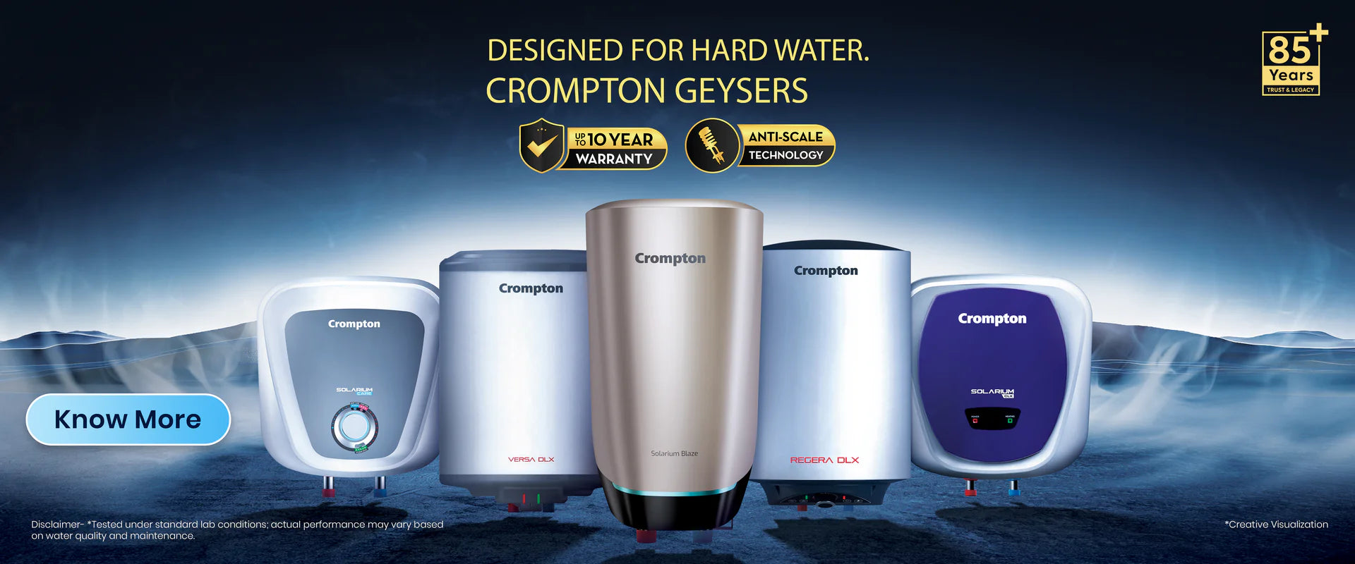 Crompton Solarium Care Storage Water Heater