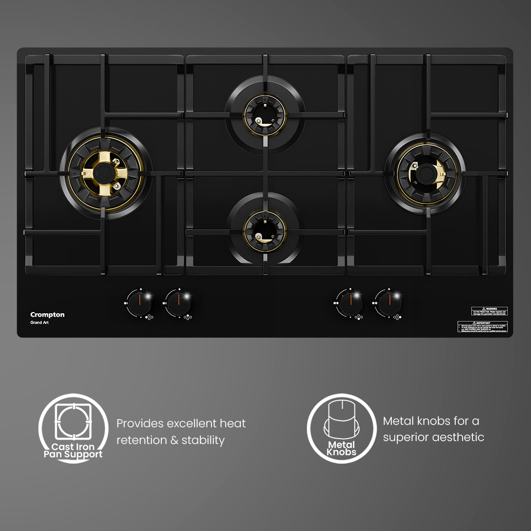 Crompton Hob Grandart Fb 90Cm 4 Burner