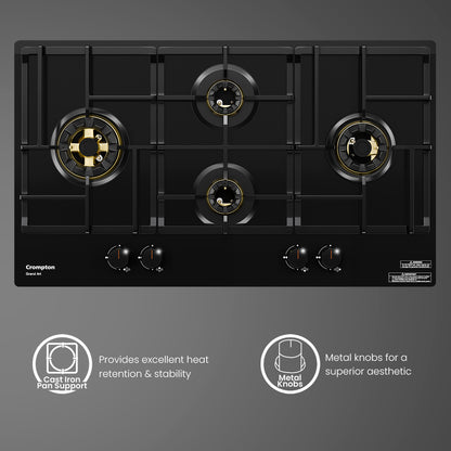 Crompton Hob Grandart Fb 90Cm 4 Burner