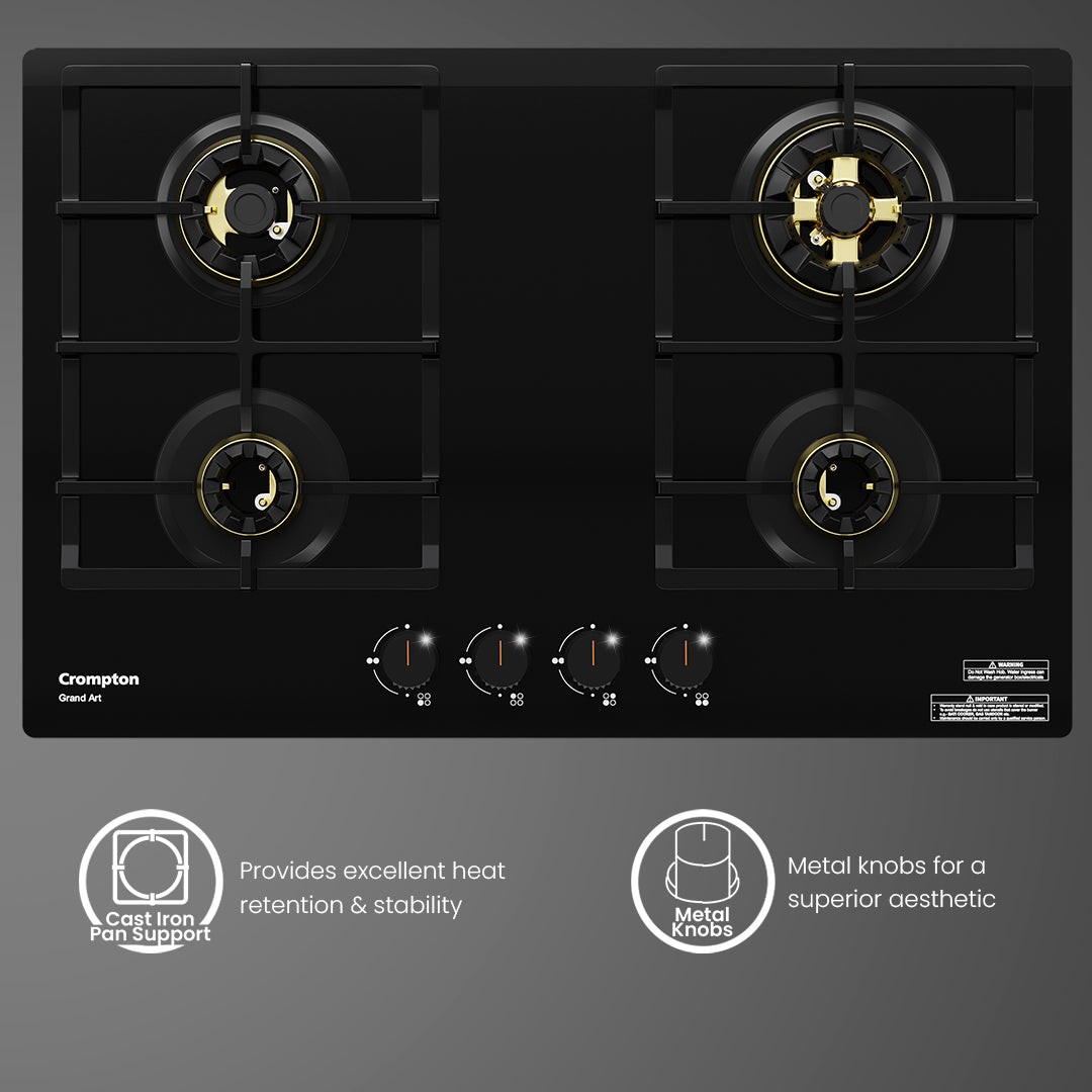 Crompton Hob Grandart Fb 80Cm 4 Burner