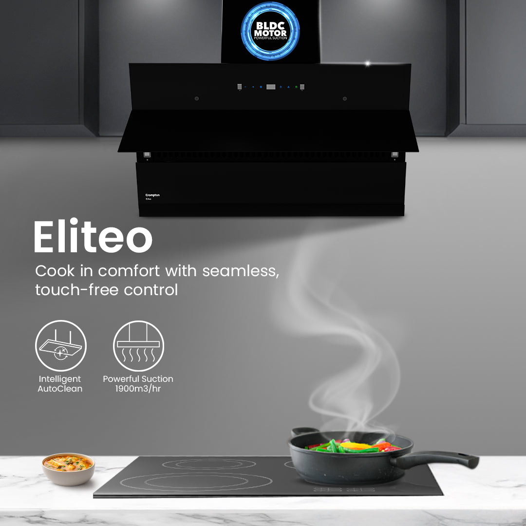 Crompton Eliteo Inclined Filterless Chimney