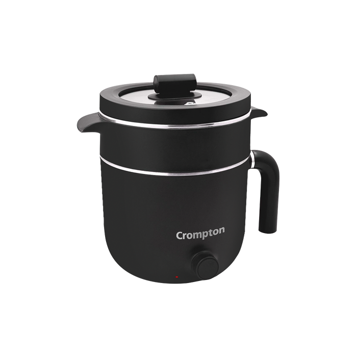 Crompton InstaNourish Pro 1.2L Multi Purpose Electric Kettle with Steamer