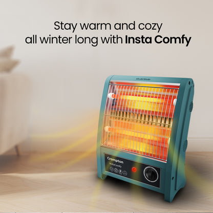 Crompton Insta Comfy 800 W  Quartz Room Heater
