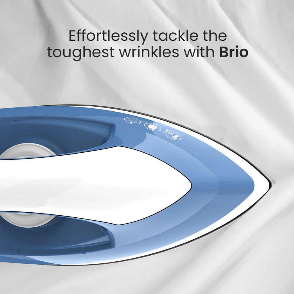 Crompton Brio 1000 W Dry Iron 360-Degree Swivel Cord - product feature