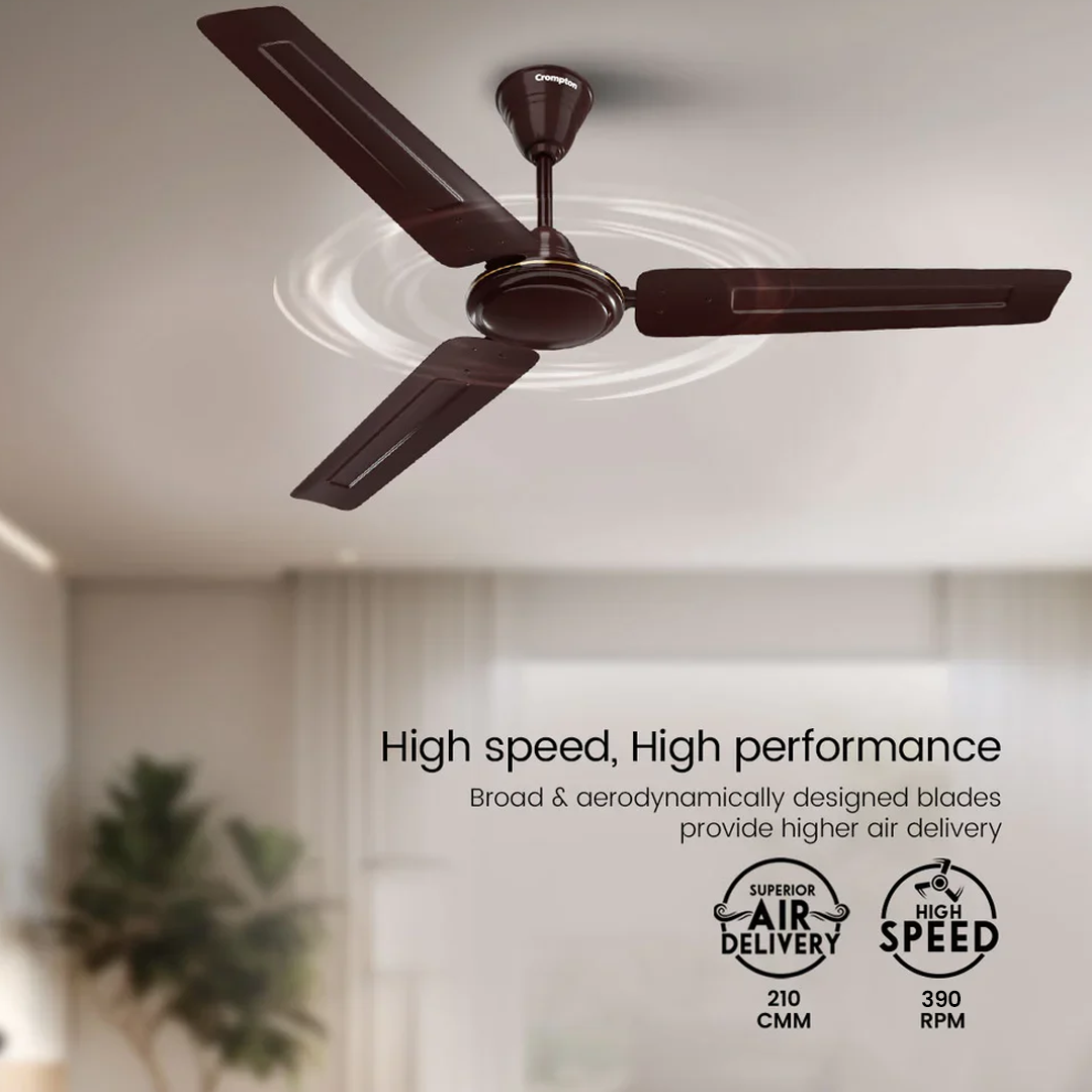Crompton Surebreeze Sea Bliss | Star Rated Ceiling Fan