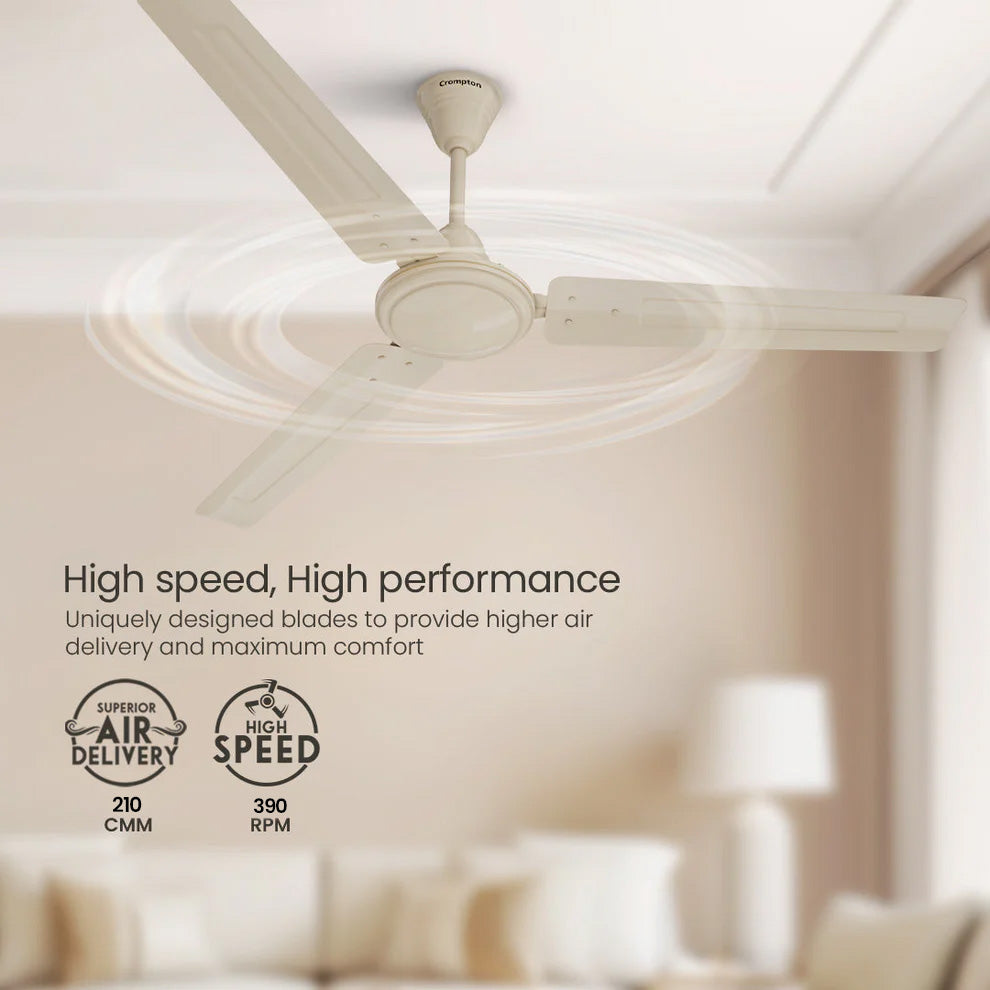 Crompton Surebreeze Sea Wind | Star Rated Ceiling Fan_5