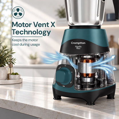 Crompton Nigella Neo 750 Watts Mixer Grinder | 3 Jar