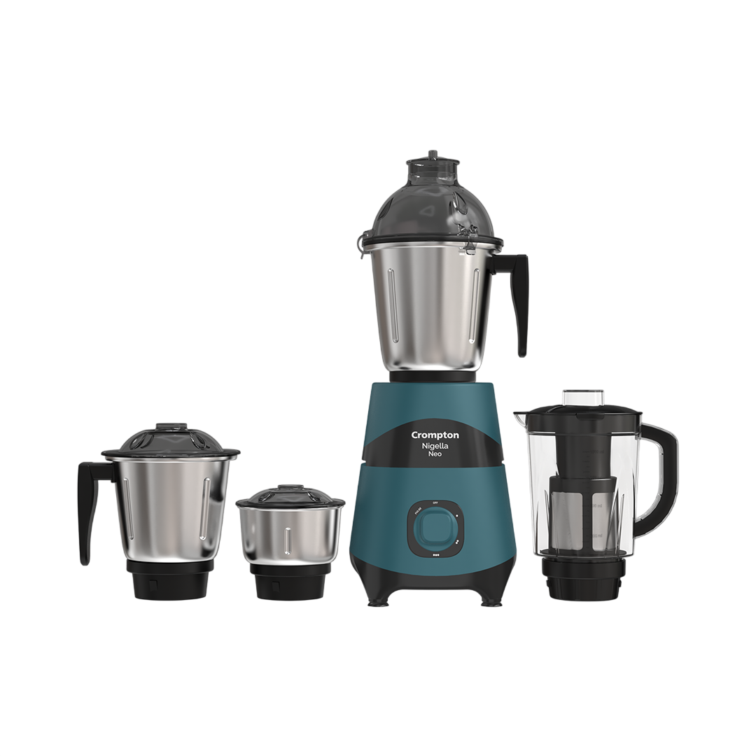 Crompton Nigella Neo 750 Watts Mixer Grinder | 4 Jar